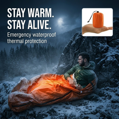 🔥Emergency Waterproof Sleeping Bag