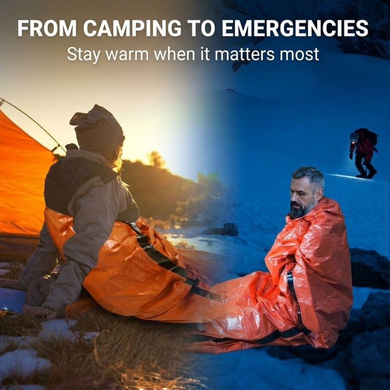 🔥Emergency Waterproof Sleeping Bag
