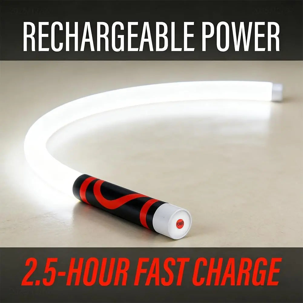 LED Flashlight Stick-🔋Bendable LED Flashlight Stick - 31" Flexible Design, 7-Hour Long Battery Life