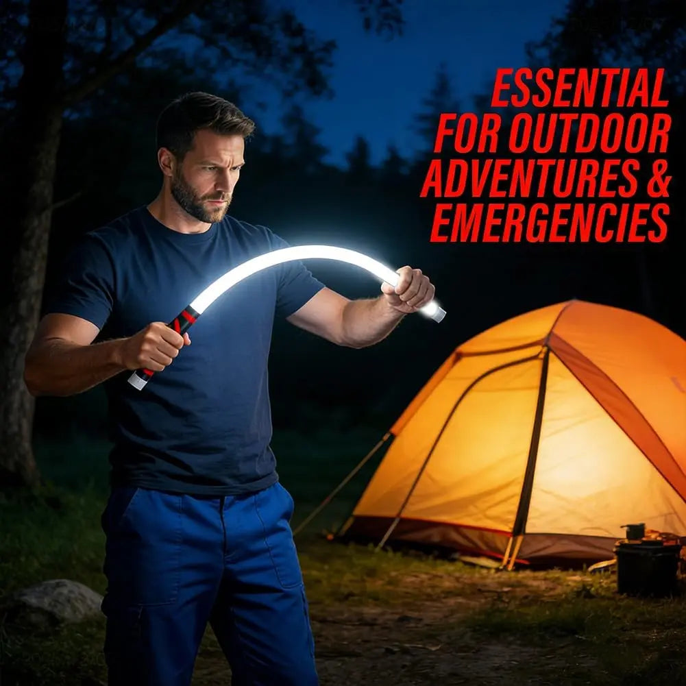 LED Flashlight Stick-🔋Bendable LED Flashlight Stick - 31" Flexible Design, 7-Hour Long Battery Life