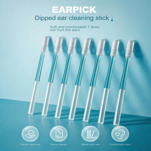 👂Reusable Sticky-Tip Earwax Remover Sticks