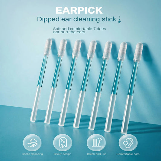 👂Reusable Sticky-Tip Earwax Remover Sticks