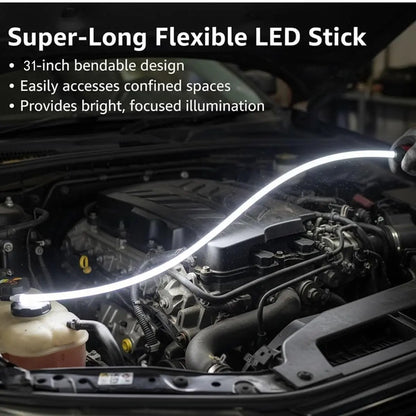 LED Flashlight Stick-🔋Bendable LED Flashlight Stick - 31" Flexible Design, 7-Hour Long Battery Life