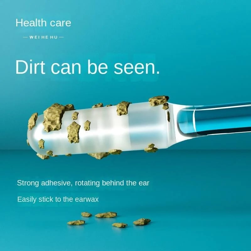 👂Reusable Sticky-Tip Earwax Remover Sticks