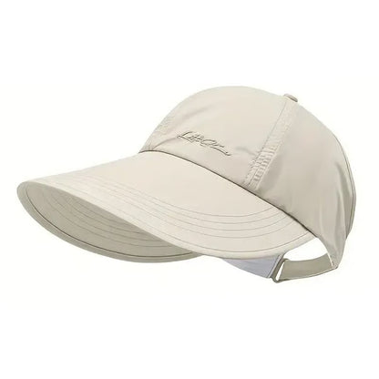 UPF 50+ Sun Protection Baseball Cap – Unisex Lightweight Hat with Wide Brim, Velcro Strap for All-Season Outdoor Activities
