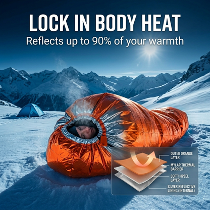 🔥Emergency Waterproof Sleeping Bag