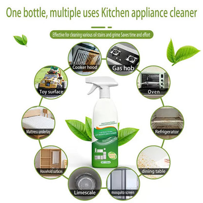 🌿 Natural Enzyme Cleaning Solution – Gentle on Household Appliances, Floor & Toilet Cleaner, Easy & Effective (318ml)